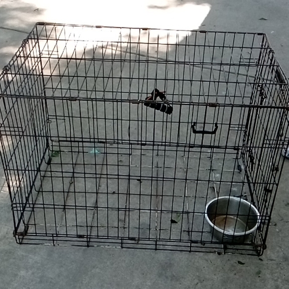 Dog cagefrom. (PETCO)